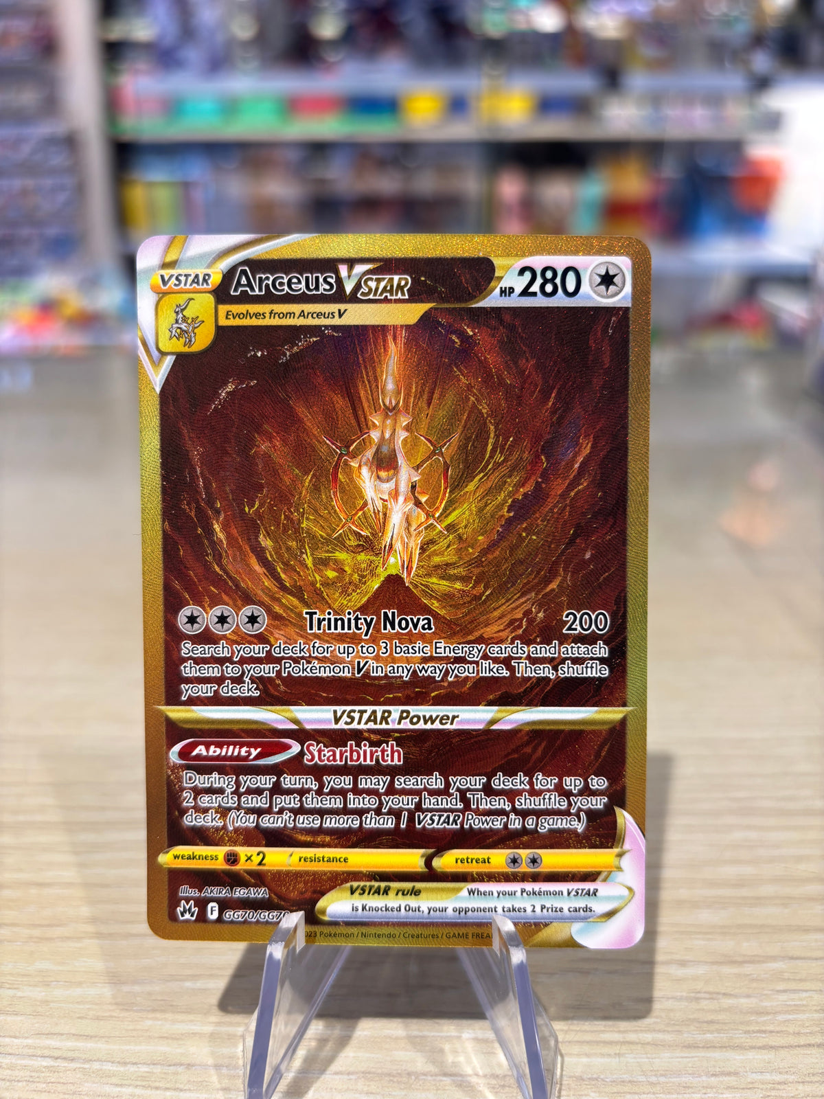 Arceus Vstar - GG70/GG70 - Crown Zenith