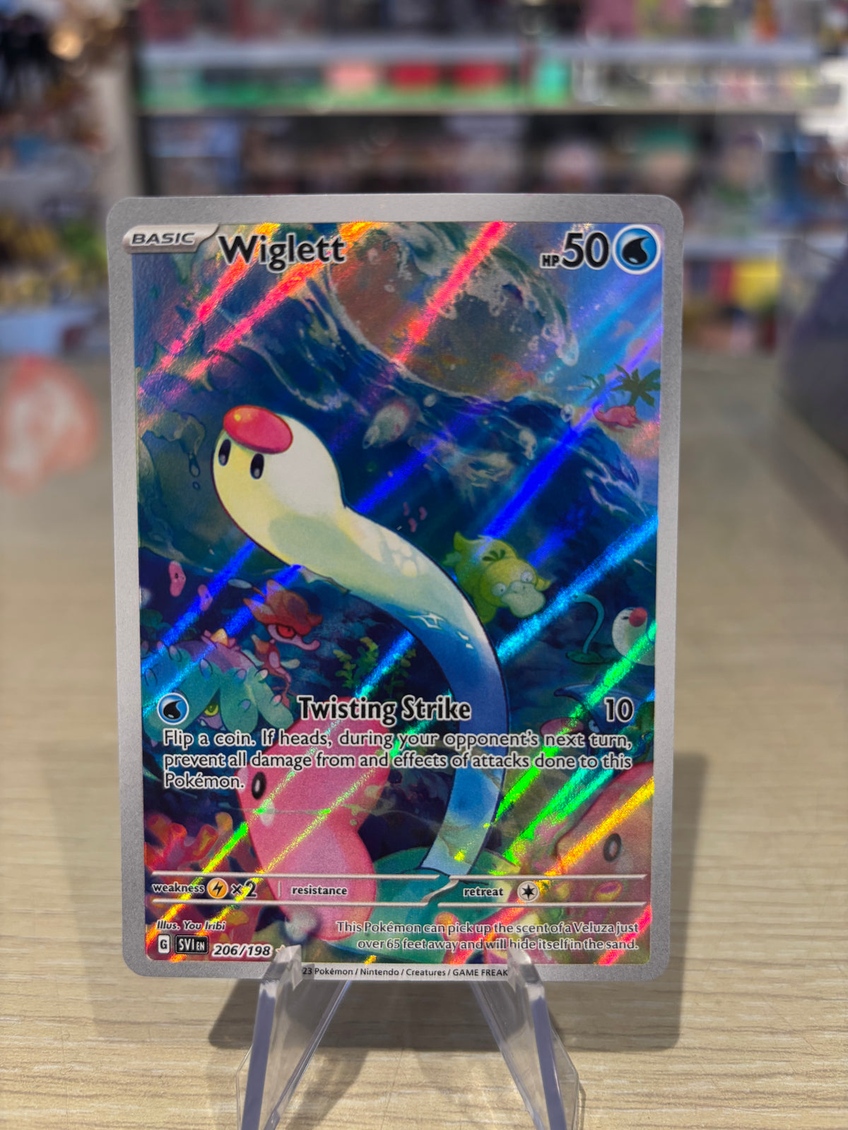 Wiglett - 206/198 - Scarlet & Violet Base