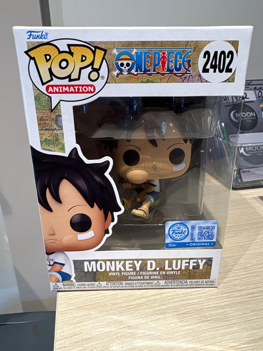Monkey D. Luffy With Devil Fruit Pop Vinyl