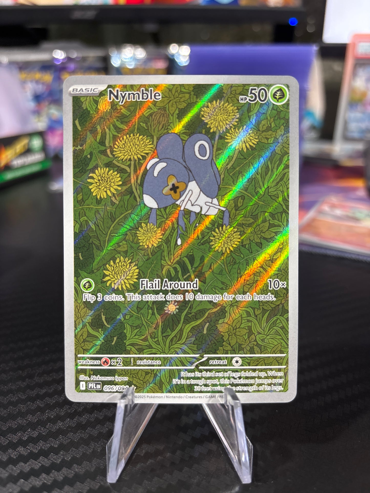Nymble - 096/094 - Illustration Rare - Phantasmal Flames - NM