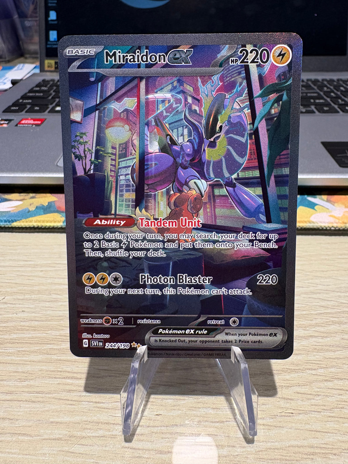 Miraidon Ex - 244/198 - Scarlet & Violet