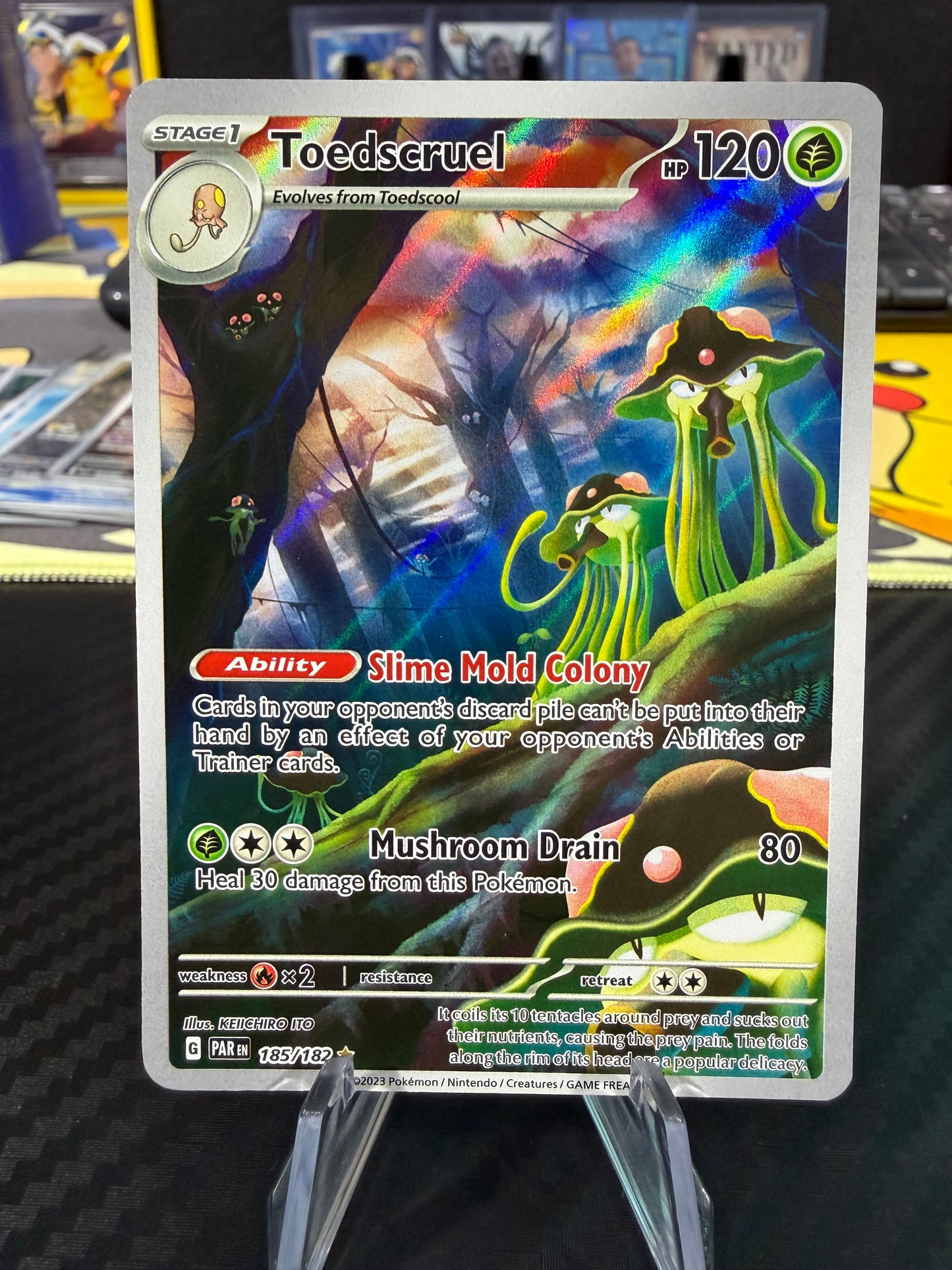 Toedscruel - 185/182 - Illustration Rare - Paradox Rift