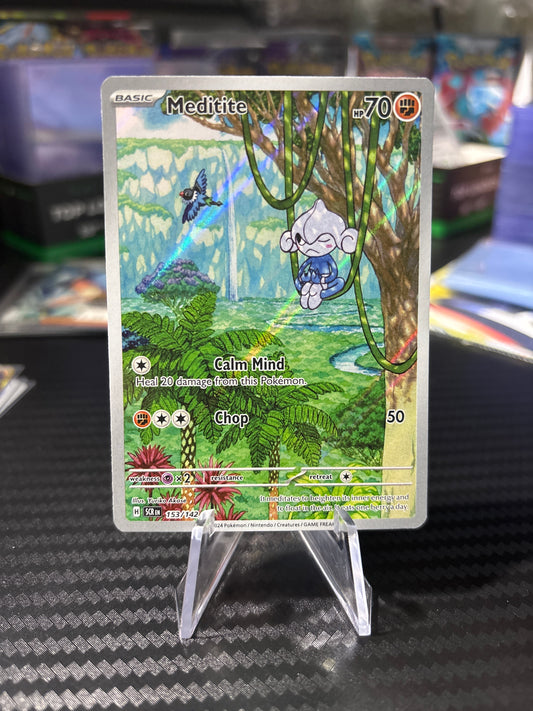 Meditite - 153/142 - Illustration Rare - Stellar Crown - NM