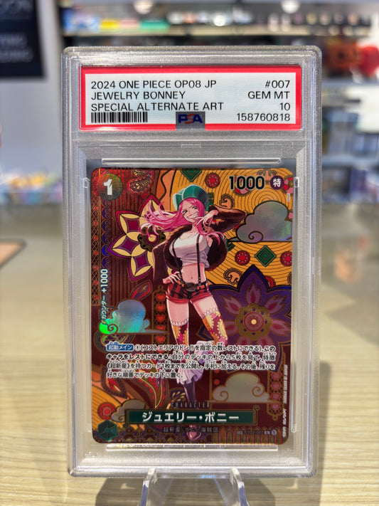 PSA 10 - Jewelry Bonney - ST02-007 - Japanese Two Legends