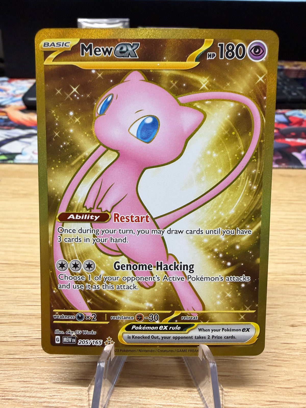 Mew EX - 205/165 - Pokemon 151