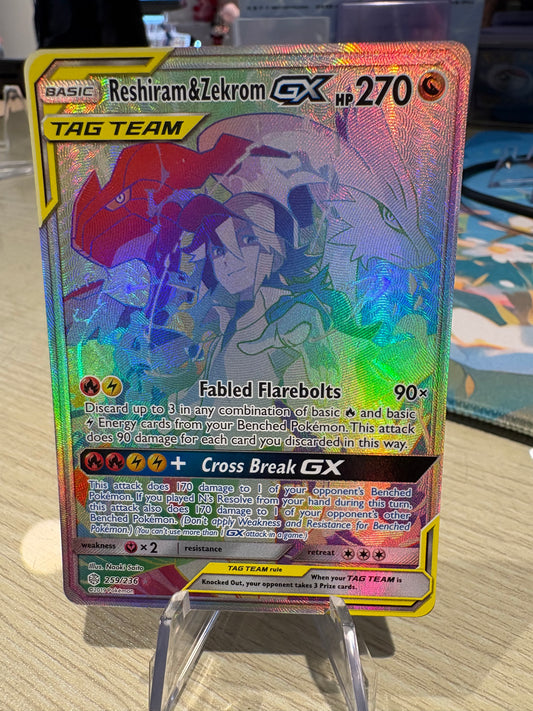 Reshiram & Zekrom Gx - 259/236 - Cosmic Eclipse