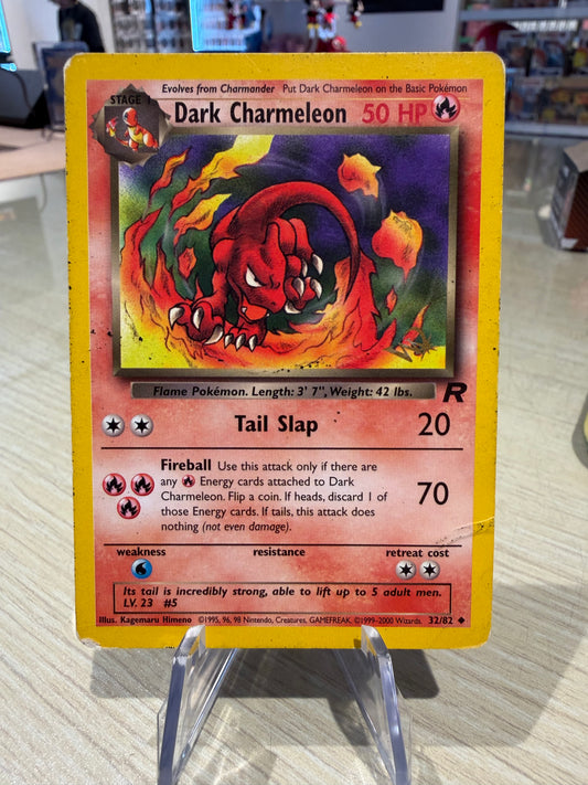 Dark Charmeleon - 32/82 - Wizards of The Coast Stamp - HP