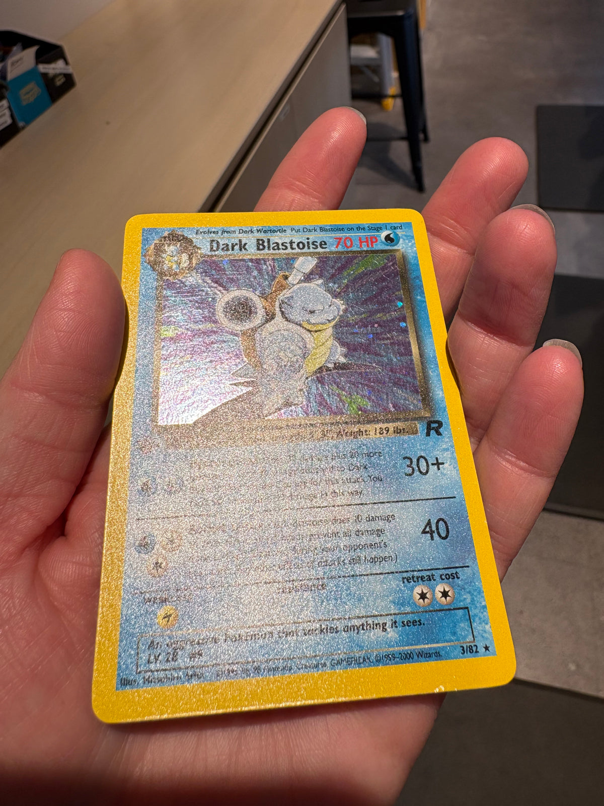 Dark Blastoise - 3/82 - Team Rocket 1st Edition