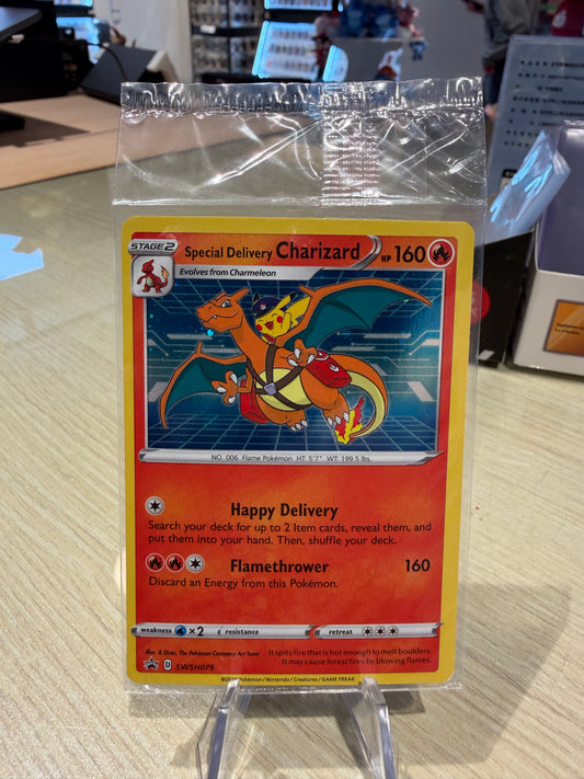 Special Delivery Charizard - SWSH075 Promo - Sealed
