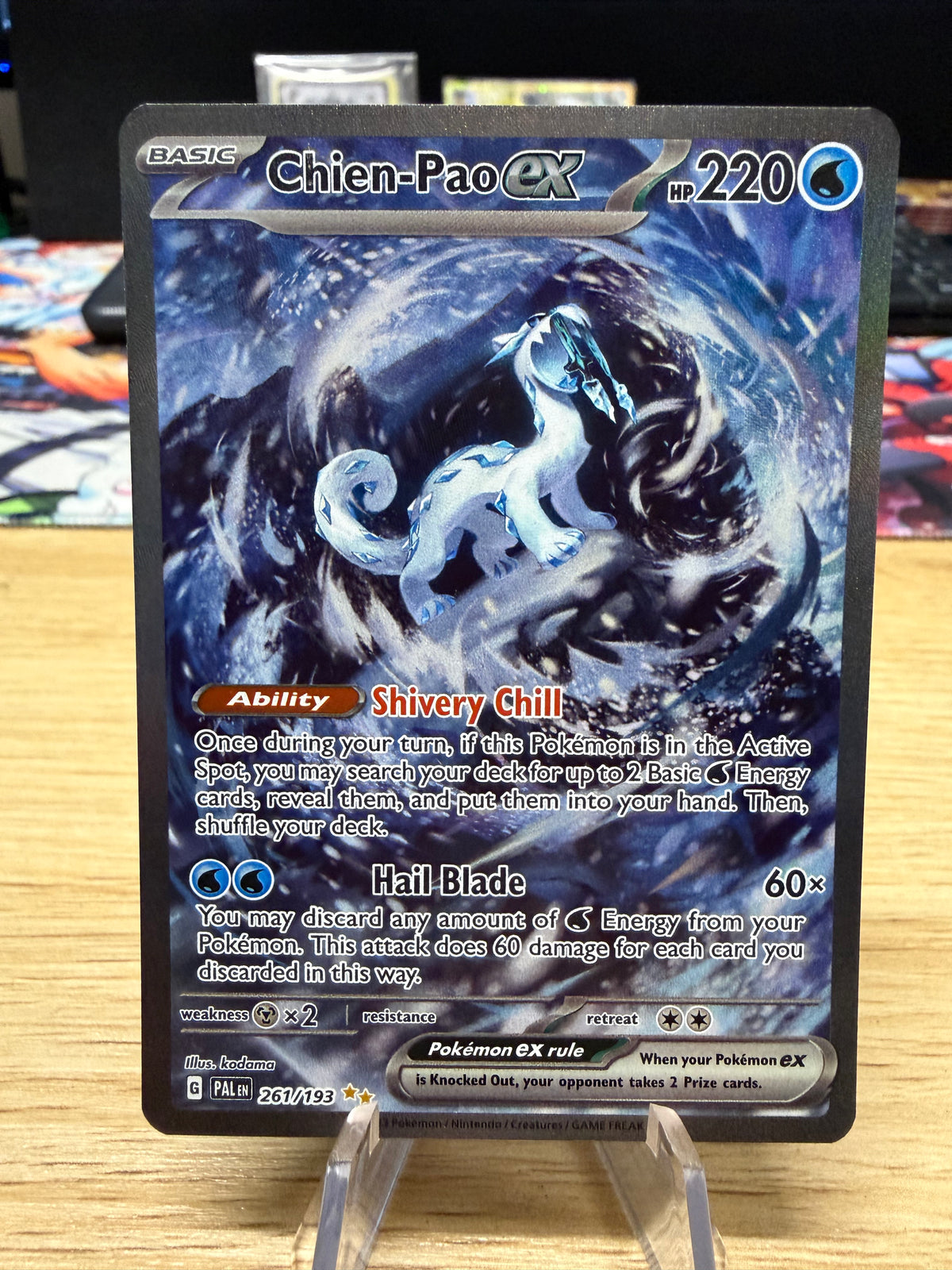 Chien-Pao EX - 261/193 - Paldea Evolved