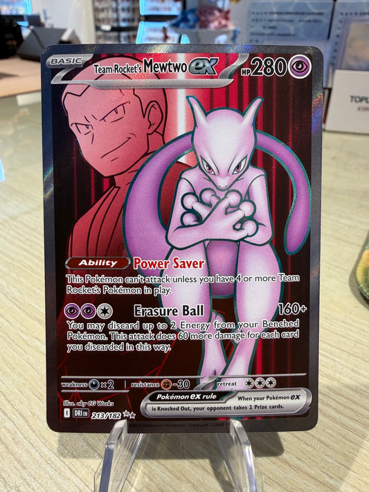 Team Rockets Mewtwo EX - 213/182 - Destined Rivals