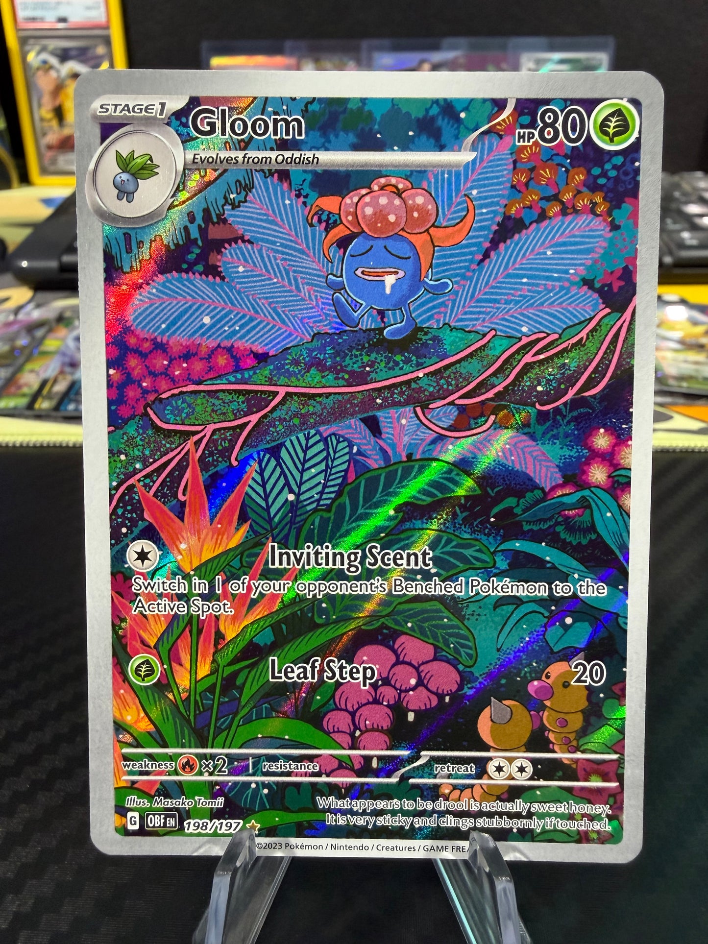 Gloom - 198/197 - Illustration Rare - Obsidian Flames