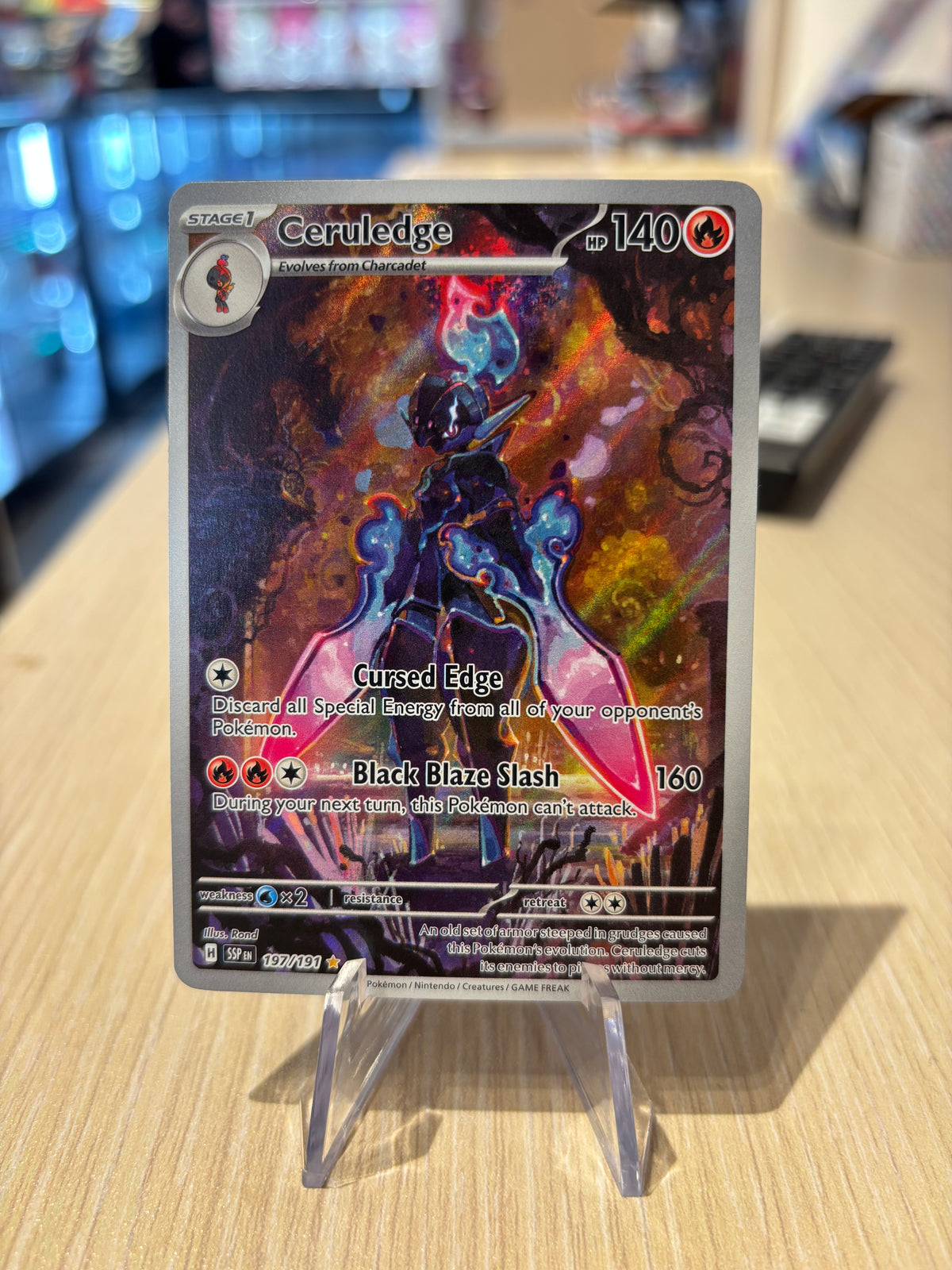 Ceruledge - 197/191 - Surging Sparks