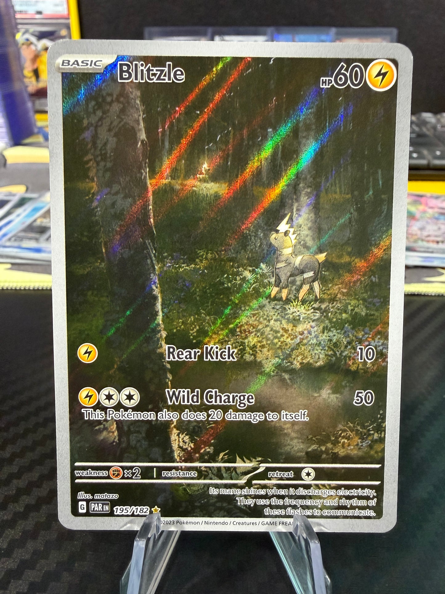 Blitzle - 195/182 - Illustration Rare - Paradox Rift