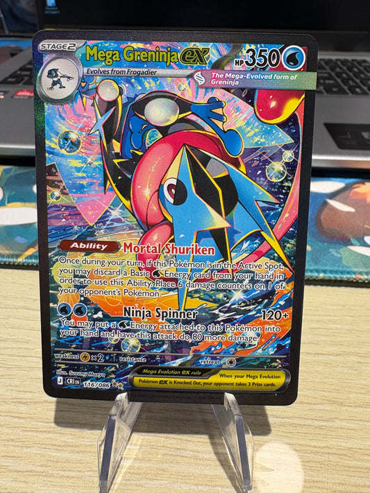 Mega Greninja Ex - 116/086 - Chaos Rising