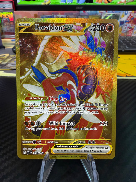 Koraidon Ex - 254/198 - Hyper Rare - Scarlet & Violet - NM