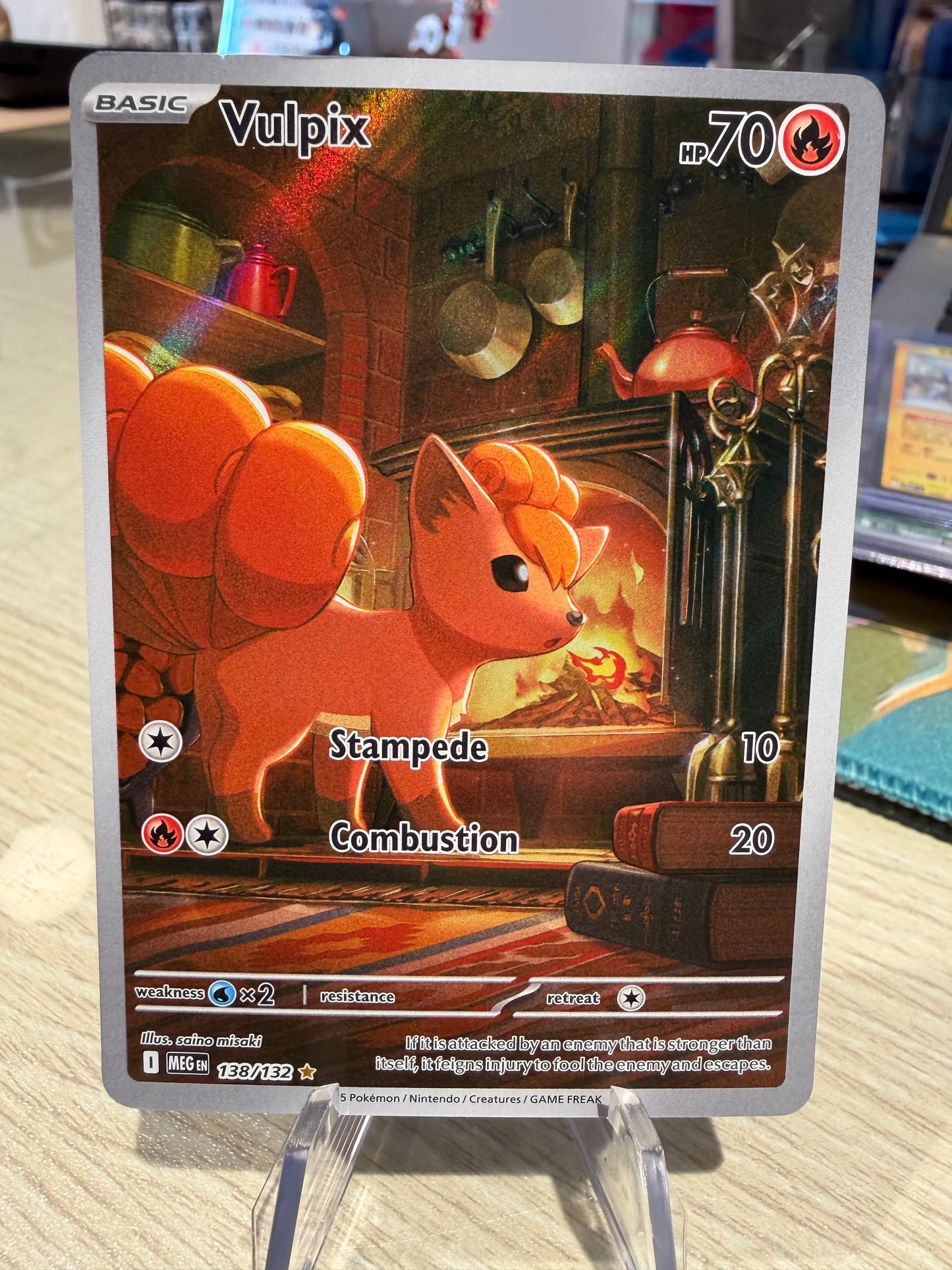 Vulpix - 138/132 - Illustration Rare - Mega Evolution