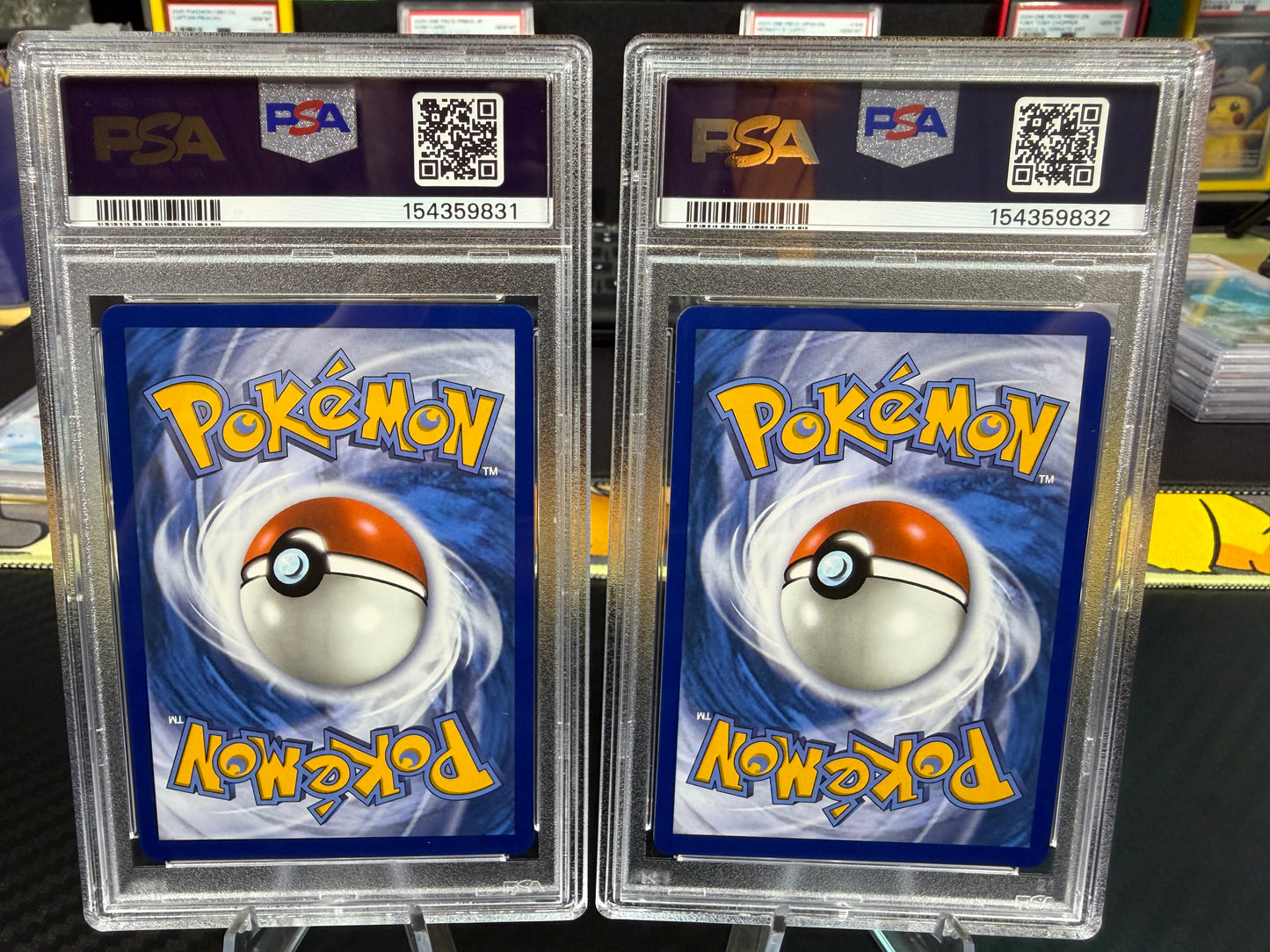 PSA 10 Sequential - Umbreon Ex & Espeon Ex - 175 & 176 Promos - PRE Premium Figure