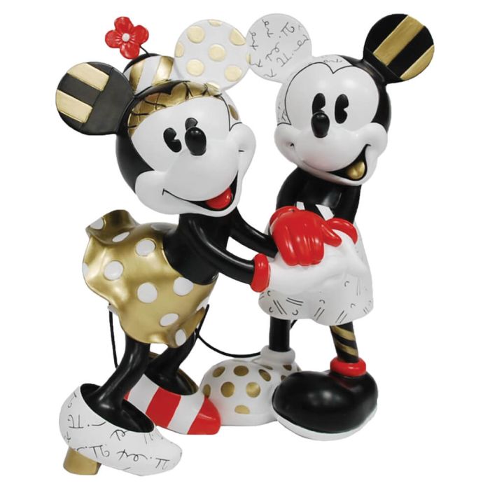 MIDAS MICKEY & MINNIE LARGE FIGURINE - Britto