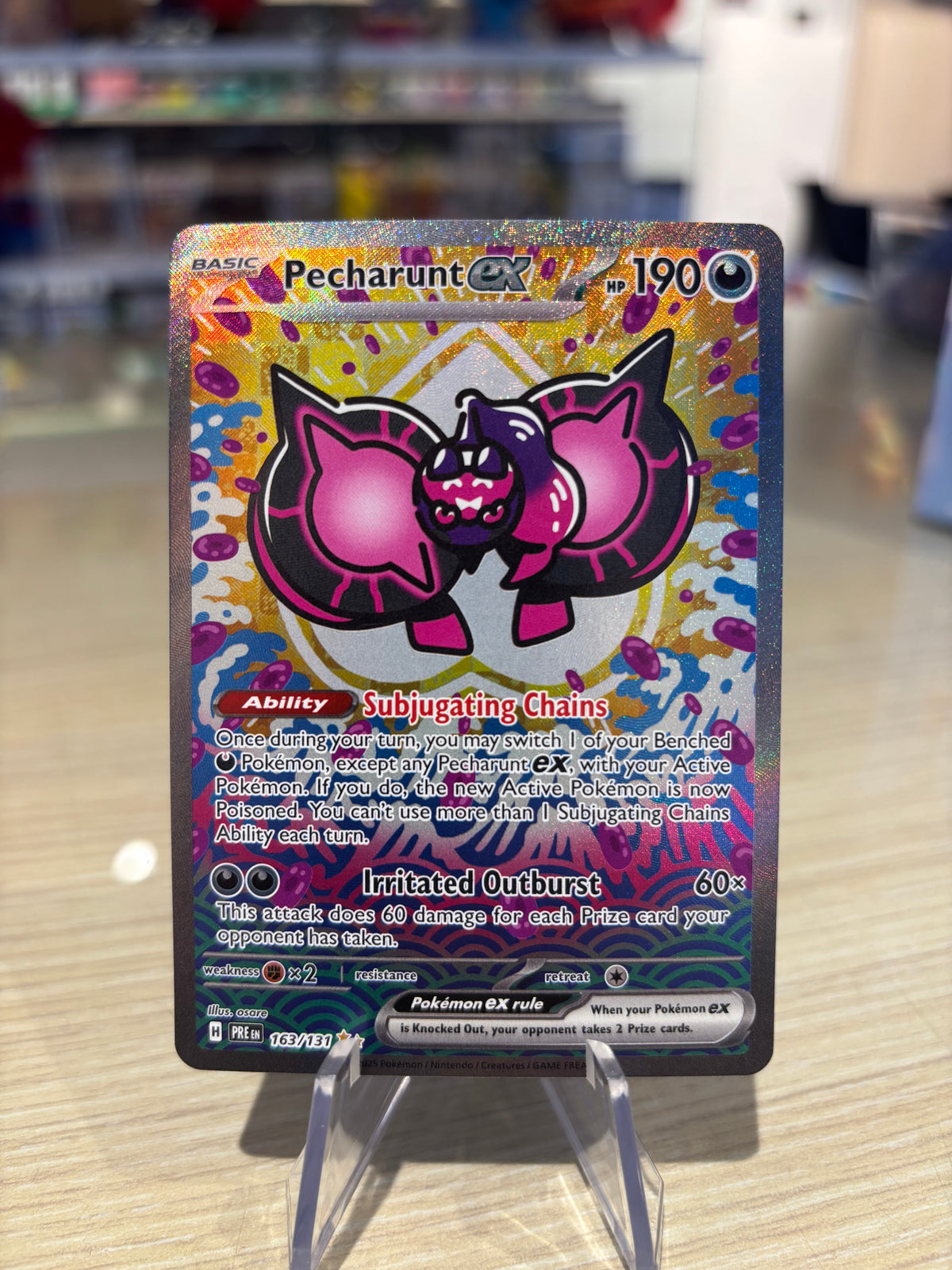 Percharunt EX - 163/131 - Prismatic Evolutions