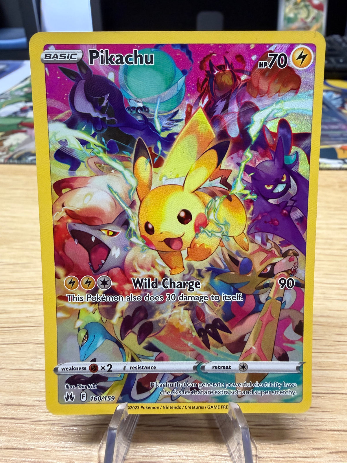 Pikachu - 160/159 - Crown Zenith