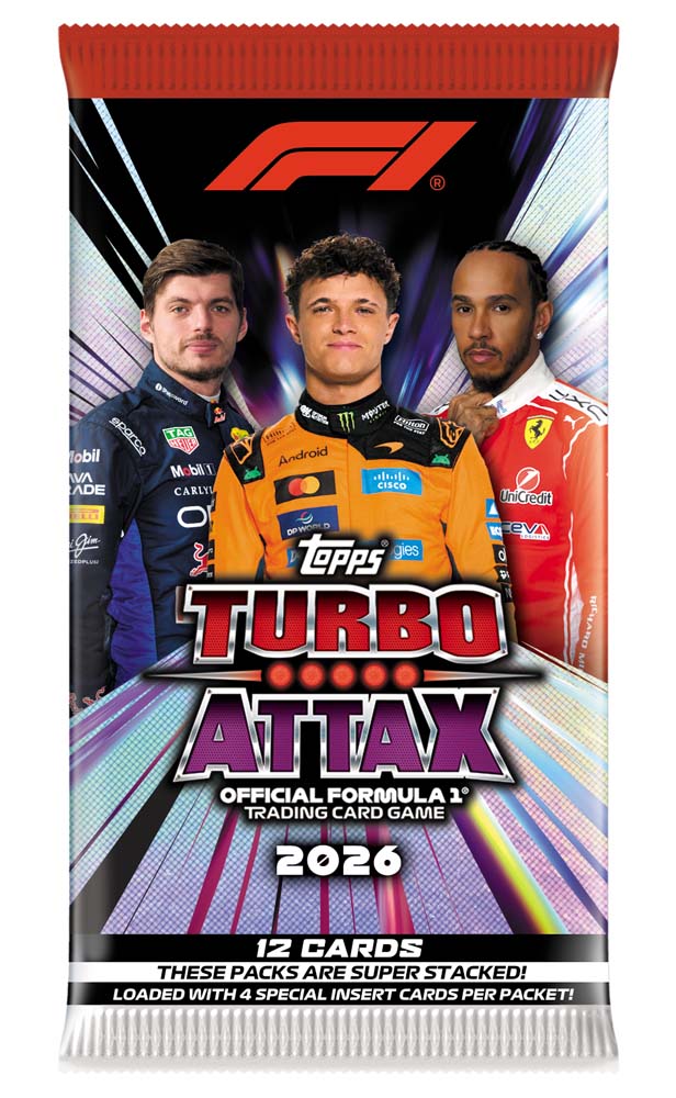 F1 Topps Turbo Attax 2026 Booster Pack
