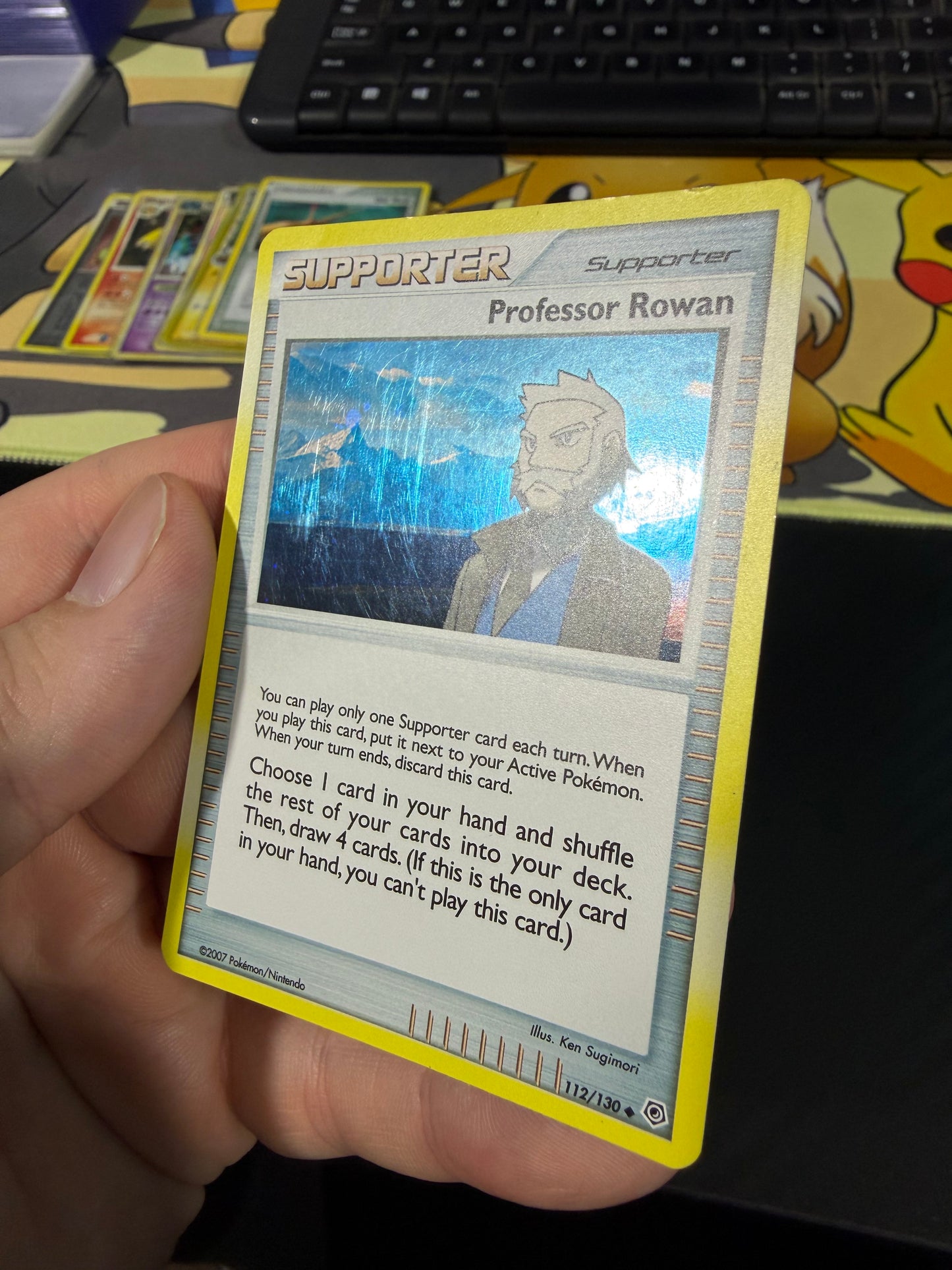 Professor Rowan - 112/130 - Holo - Diamond & Pearl - LP