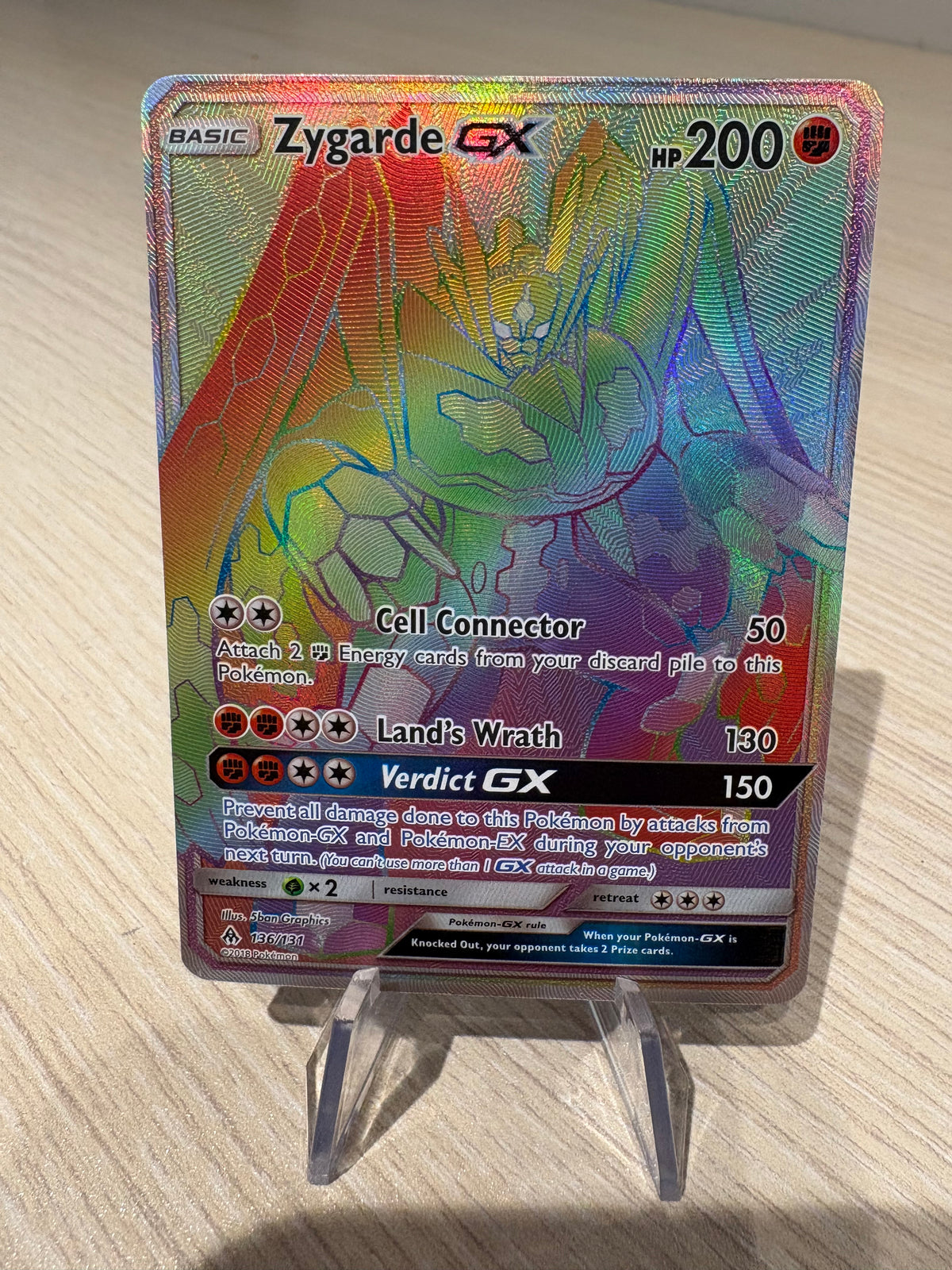 Zygarde Gx - 136/131 - Forbidden Light