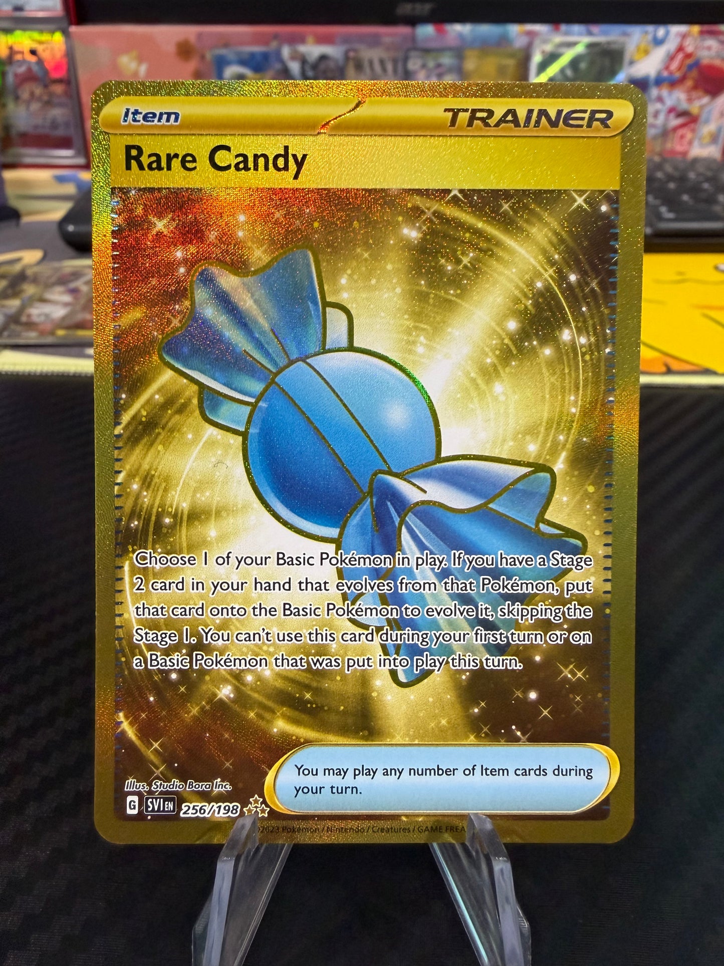 Rare Candy - 256/198 - Hyper Rare - Scarlet & Violet - NM