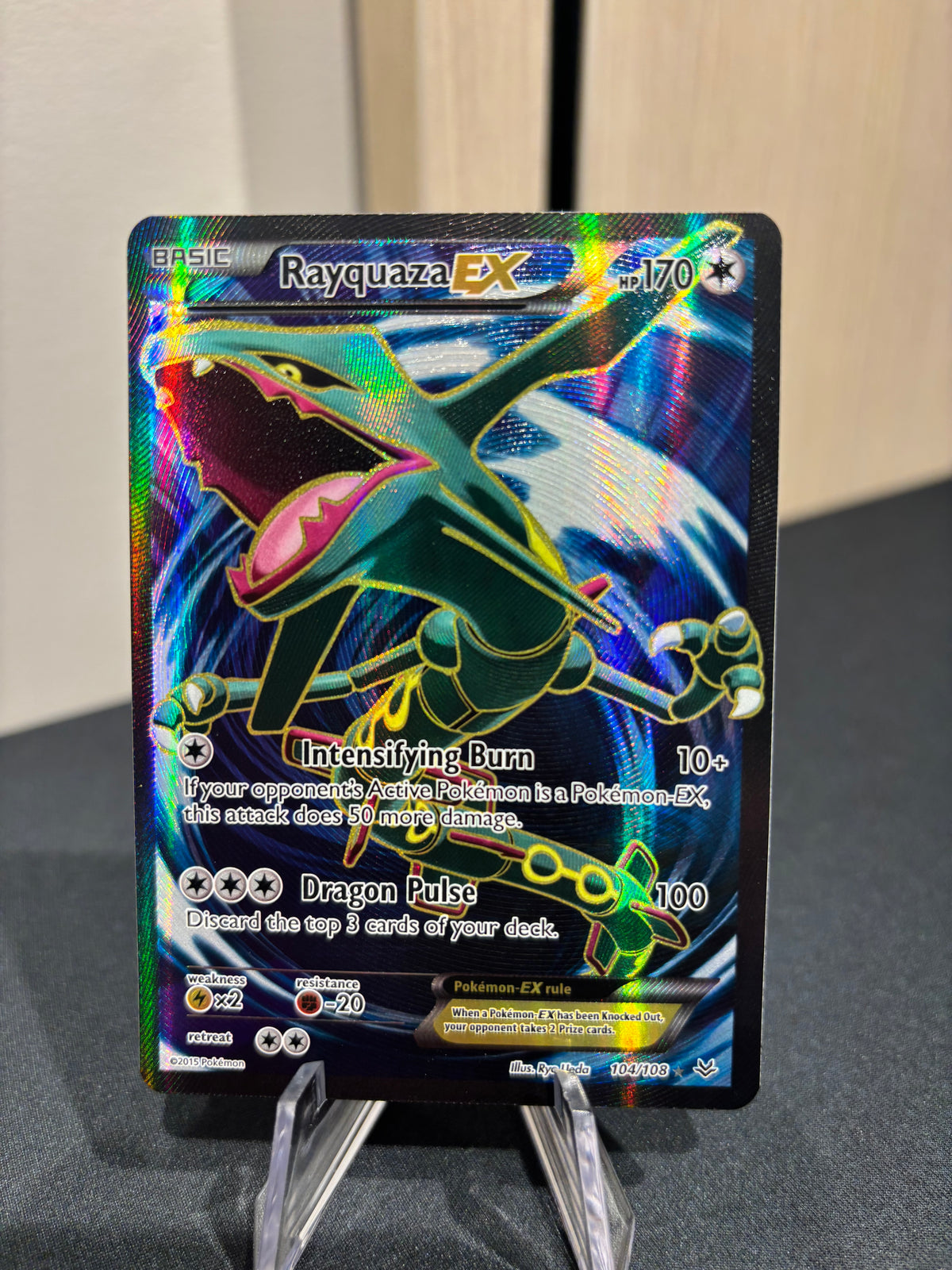 Rayquaza EX - 104/108 - XY Roaring Skies