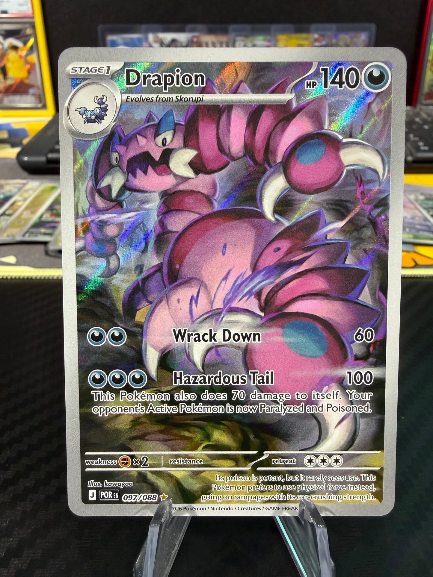 Drapion - 097/088 - Illustration Rare - Perfect Order - NM