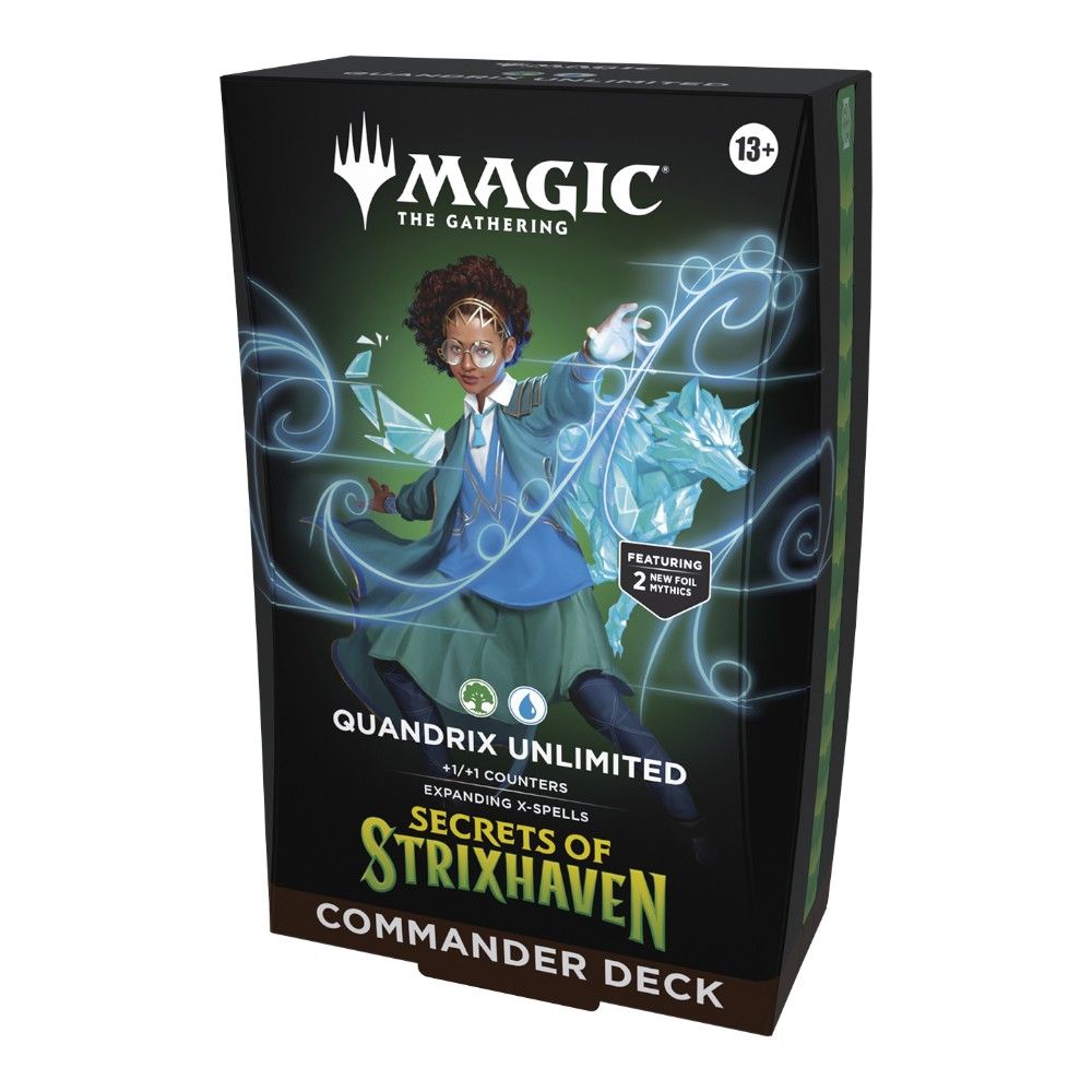 Magic The Gathering - Secrets of Strixhaven - Quandrox Unlimited - Commander Deck