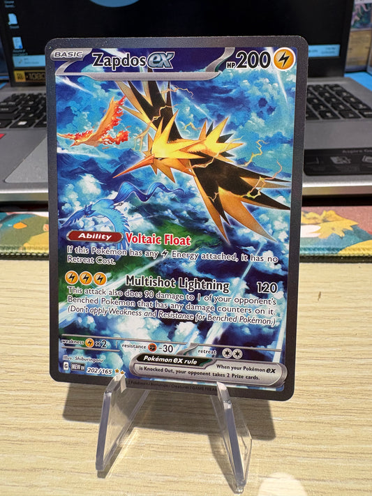Zapdos Ex - 202/165 - English 151