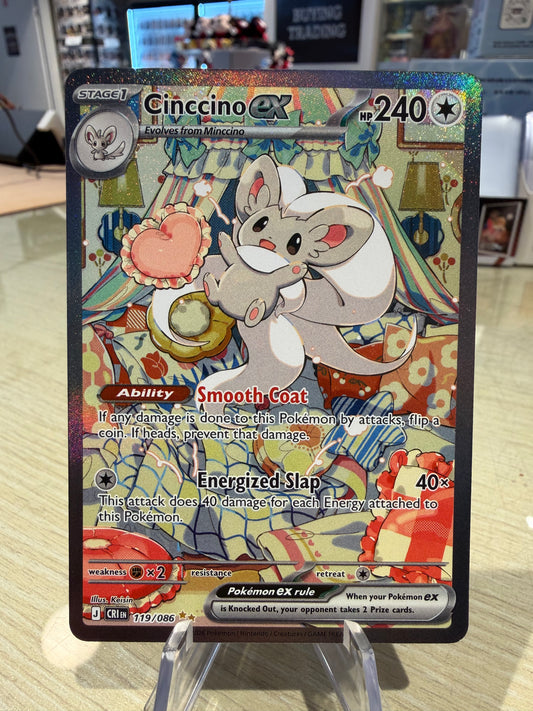 Cinccino EX - 119/086 - Chaos Rising