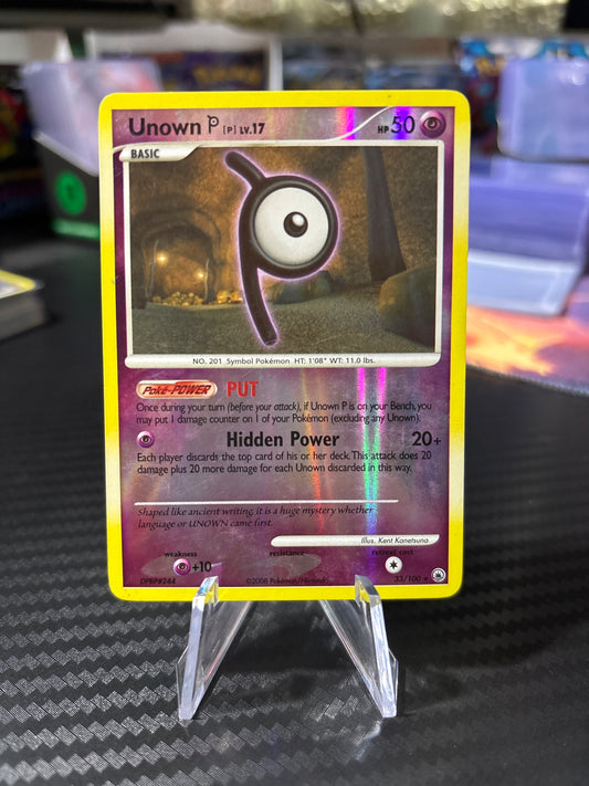 Unown Reverse Holo #33 - Majestic Dawn - MP