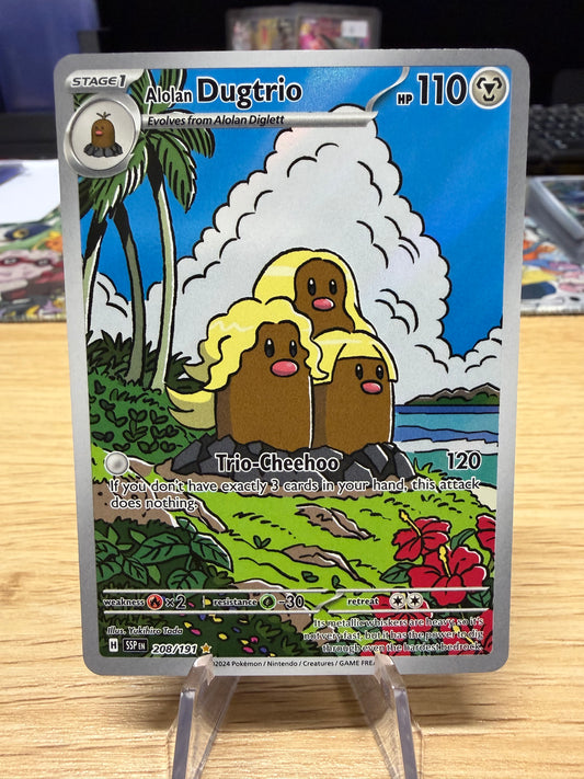 Alolan Dugtrio - 208/191 - Surging Sparks