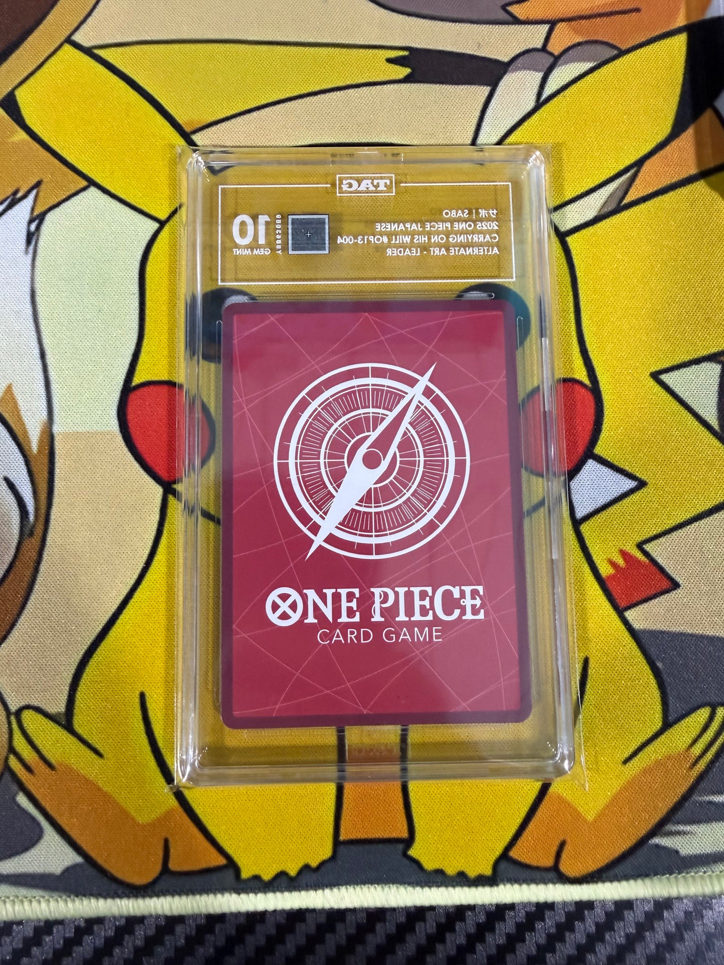 TAG 10 - Sabo - Alt Art Leader - OP13-004 - Japanese Carrying On His Will