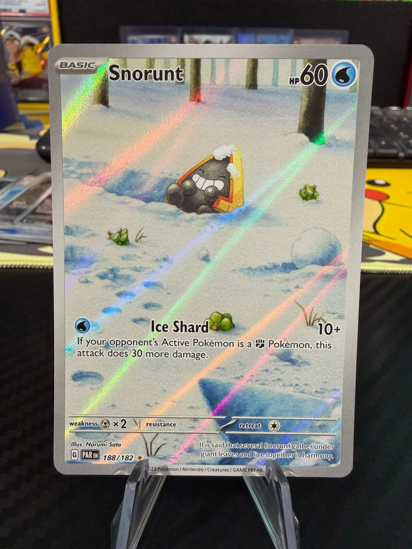 Snorunt - 188/182 - Illustration Rare - paradox Rift