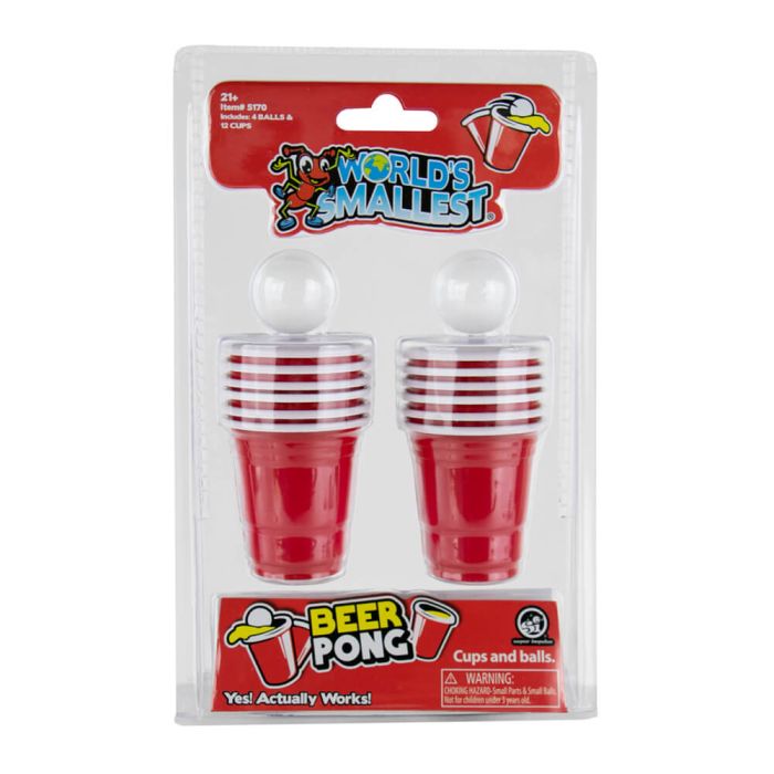 World’s Smallest Beer Pong