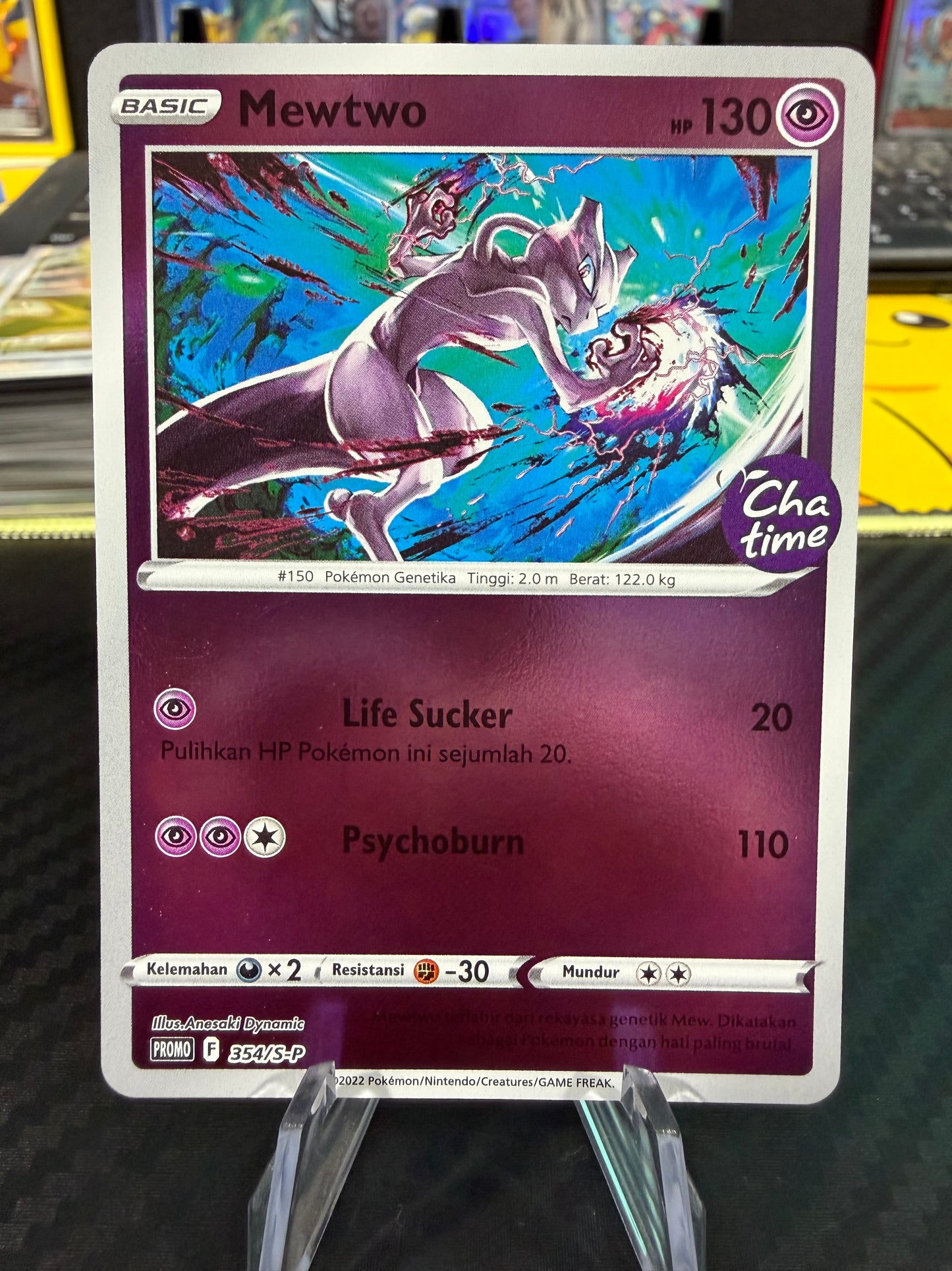 Mewtwo - Promo 354/S-P - Cha Time Stamped