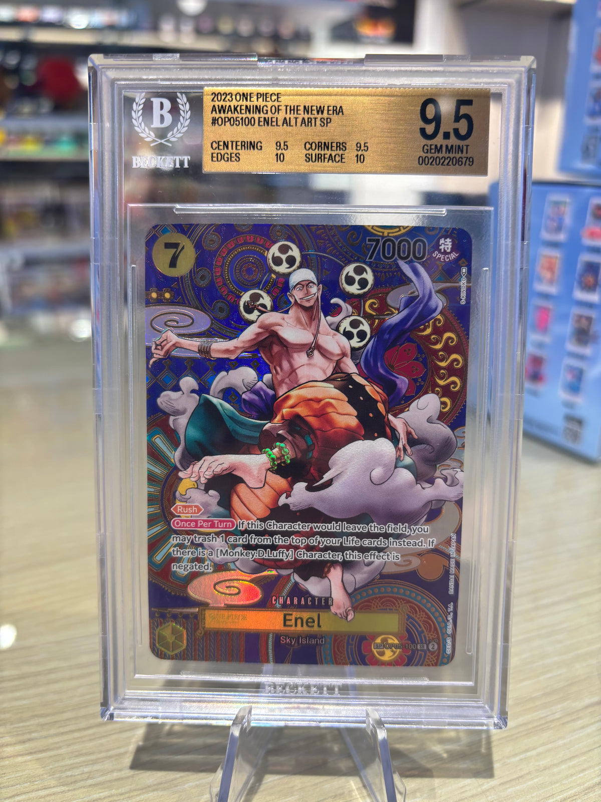 Beckett 9.5 - Enel - OP05-100 - Awakening Of The New Era