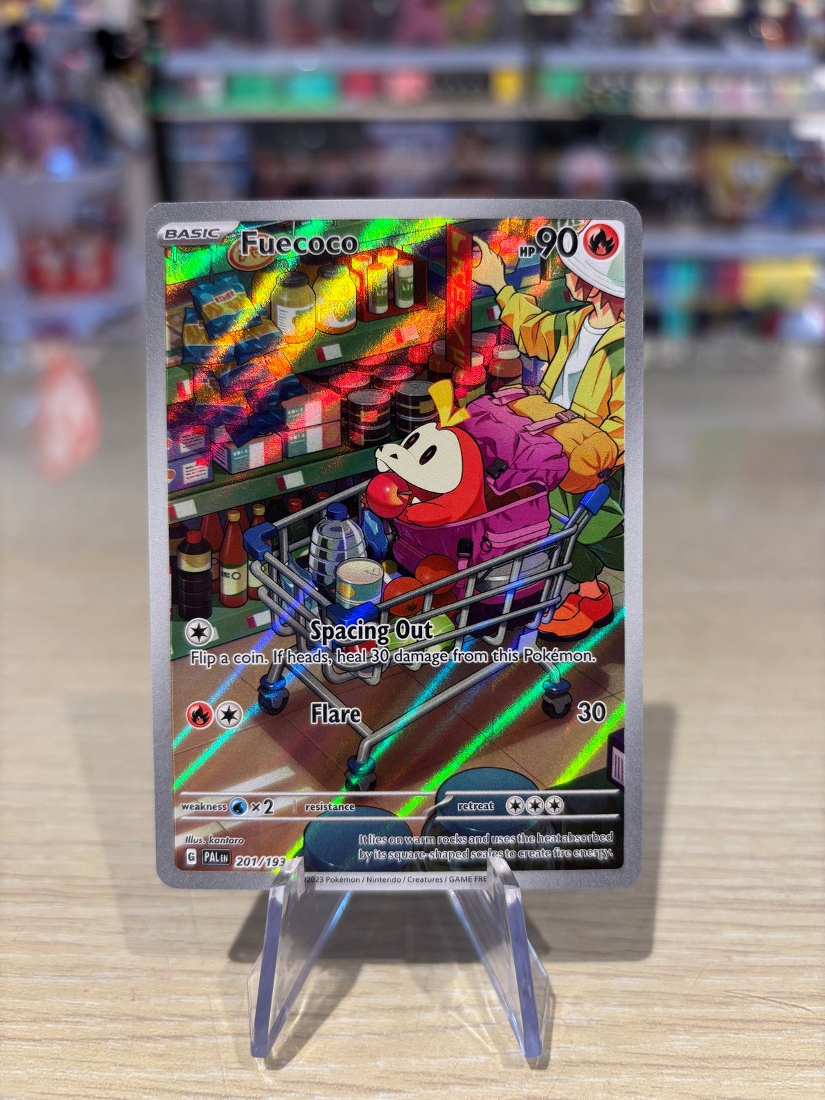 Fuecoco - 201/193 - Paldea Evolved