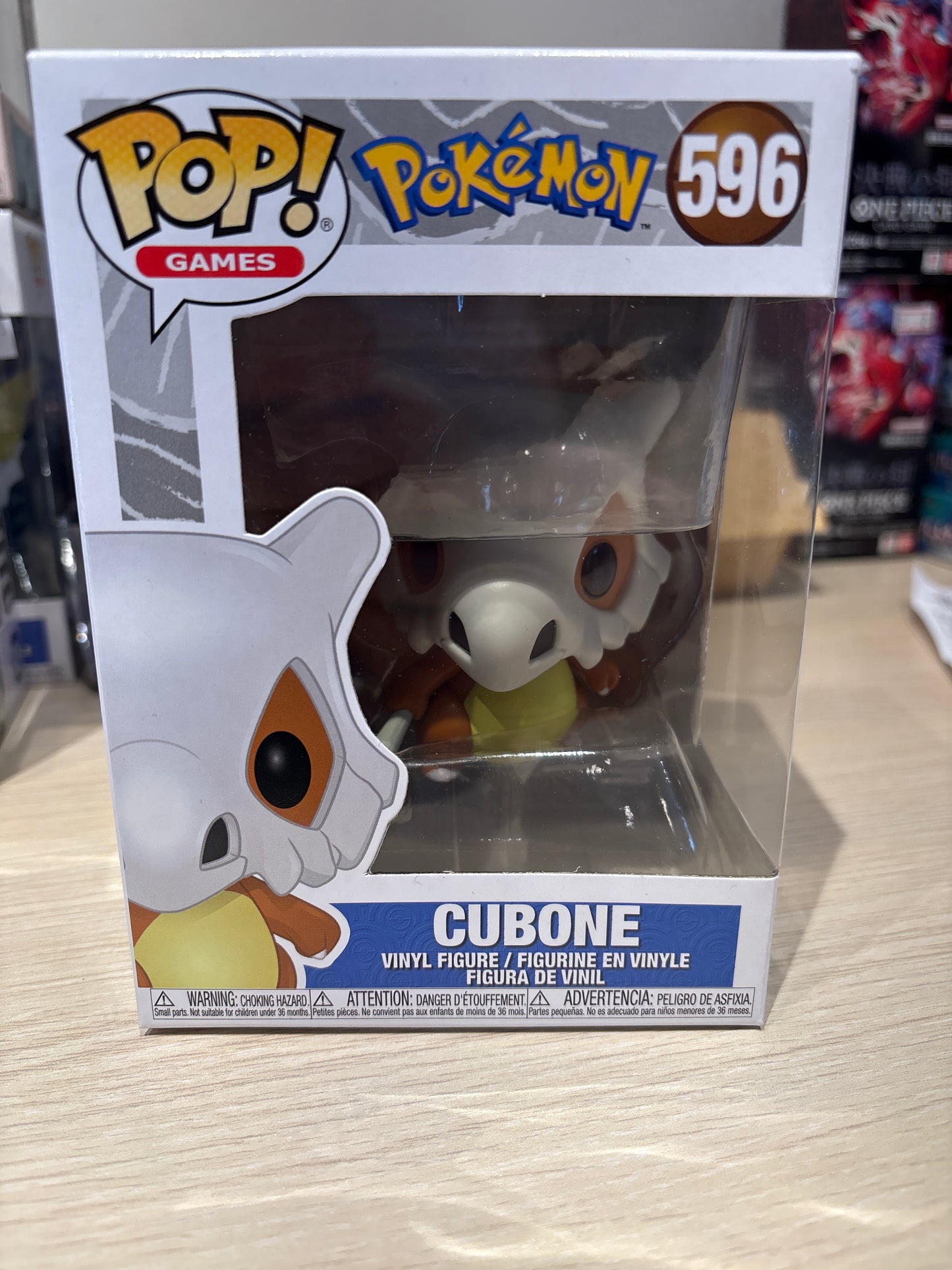 Cubone Pokemon Pop Vinyl