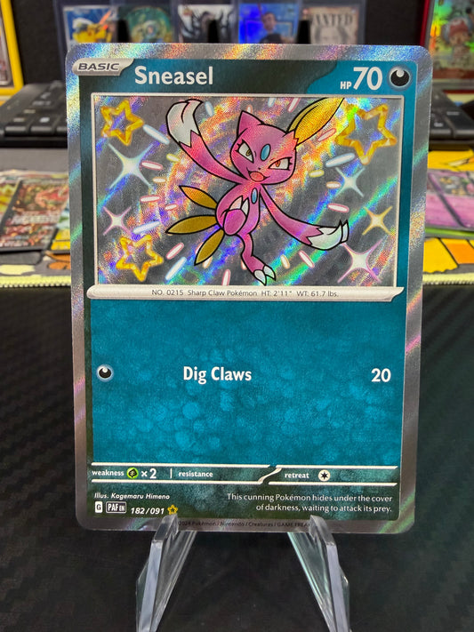 Sneasel - 182/091 - Baby Shiny - Paldean Fates