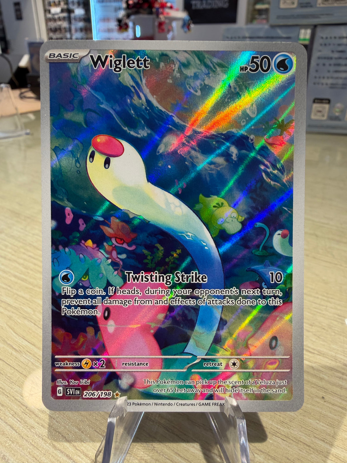 Wiglett - 206/198 - Scarlet & Violet Base