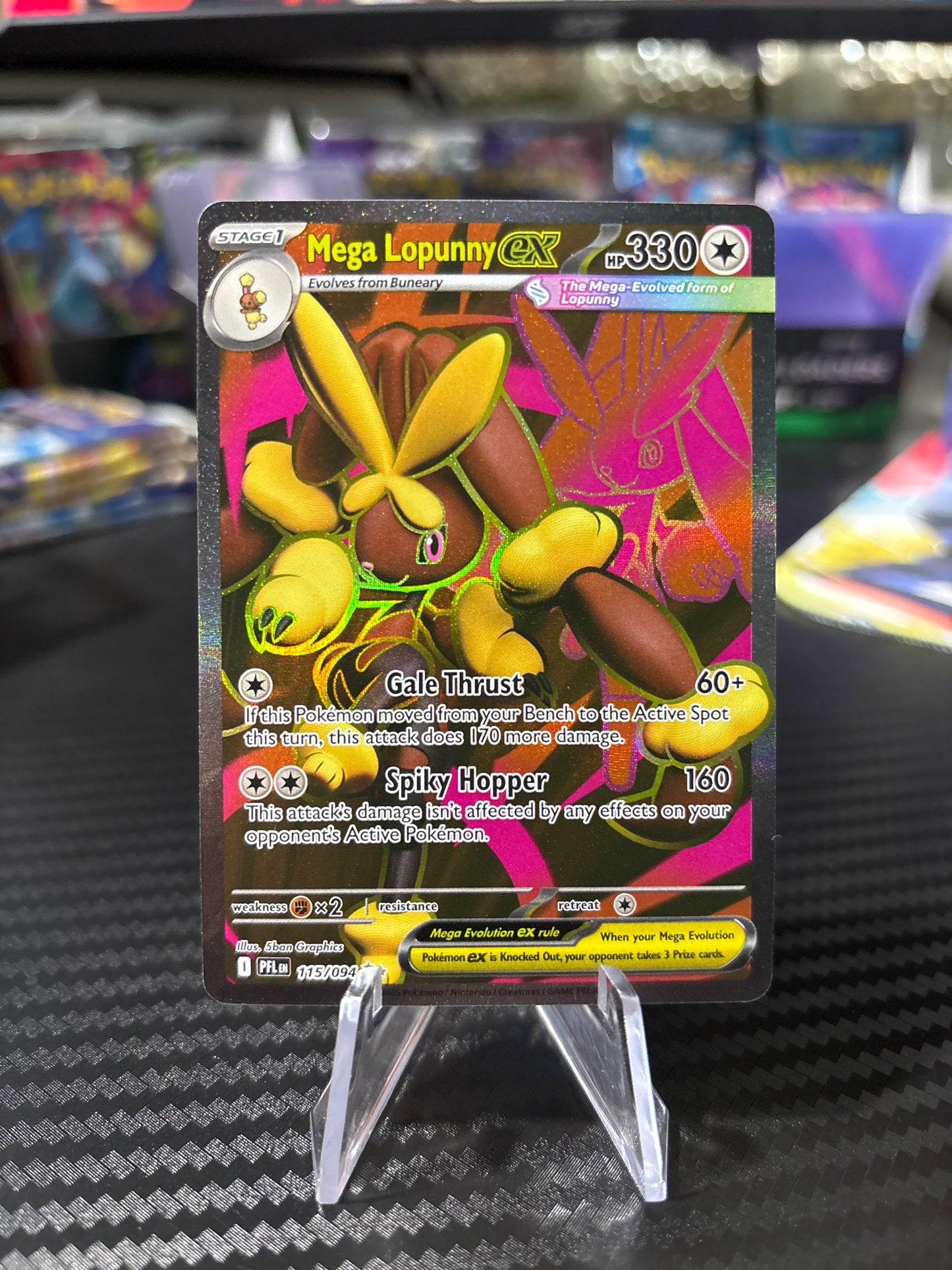 Mega Lopunny Ex #115 - Phantasmal Flames