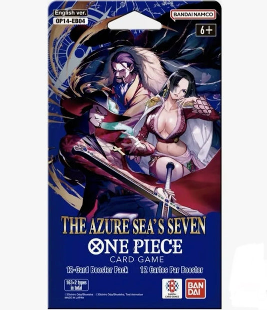OP-14 [The Azure Sea’s Seven] Booster Pack (SLEEVED BLISTER)