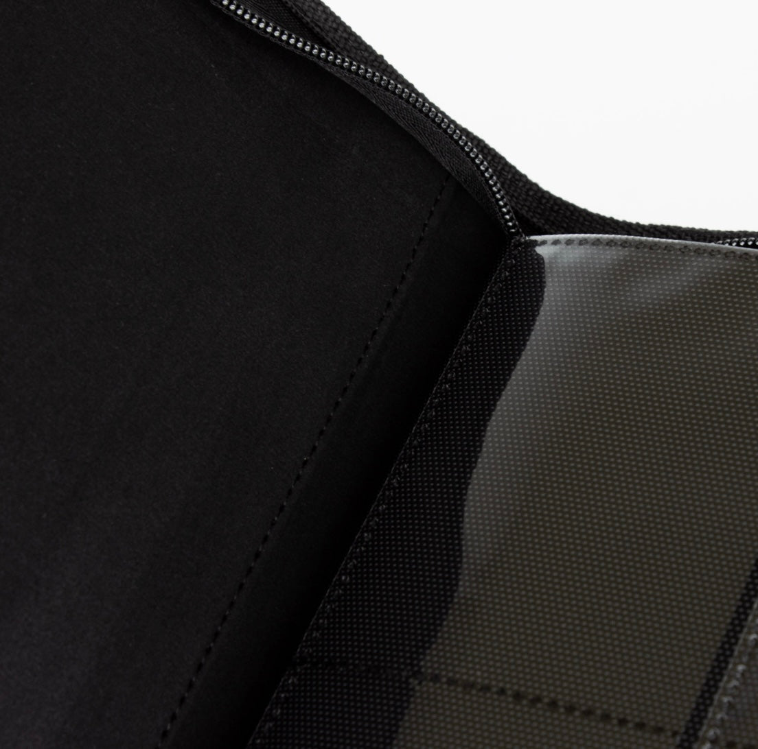 Palms Off Gaming Collector Series 12 Pocket Zip Binder - 480 Slots - BLACK