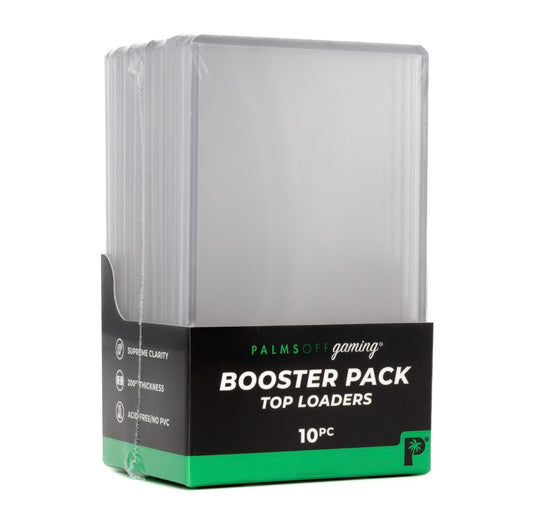 Booster Pack Top Loader - Clear (10 Pack)