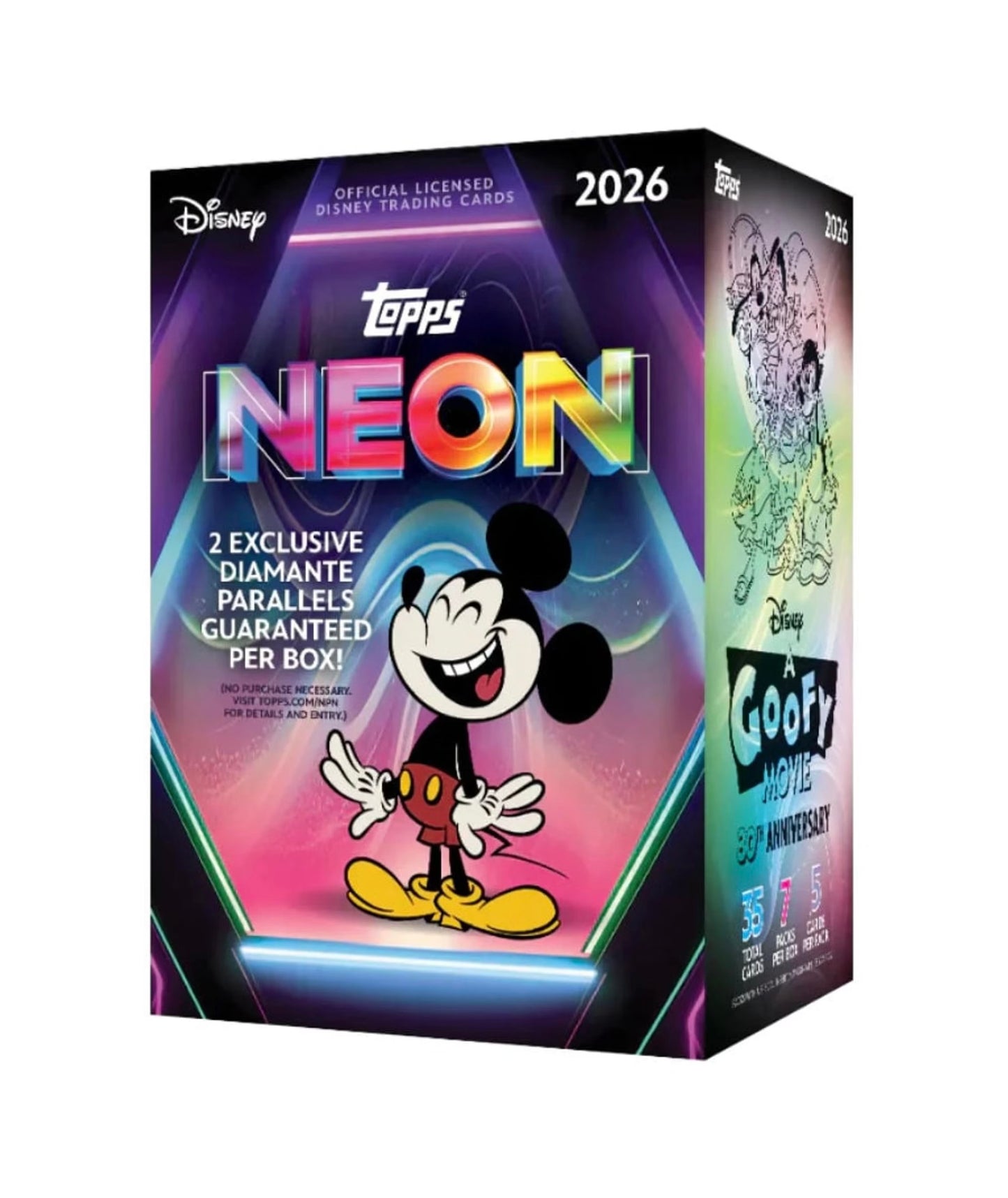 2026 Topps Disney Neon Blaster (BOOSTER PACK)